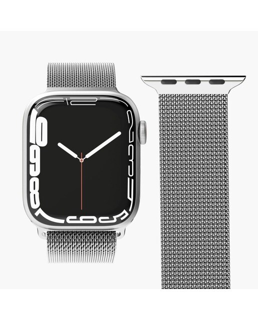 Imagem 0 de Bracelete Milanese 42-49 mm Vonmaehlen - Prata