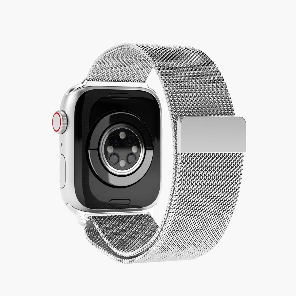 Bracelete Milanese 42-49 mm Vonmaehlen - Prata 4