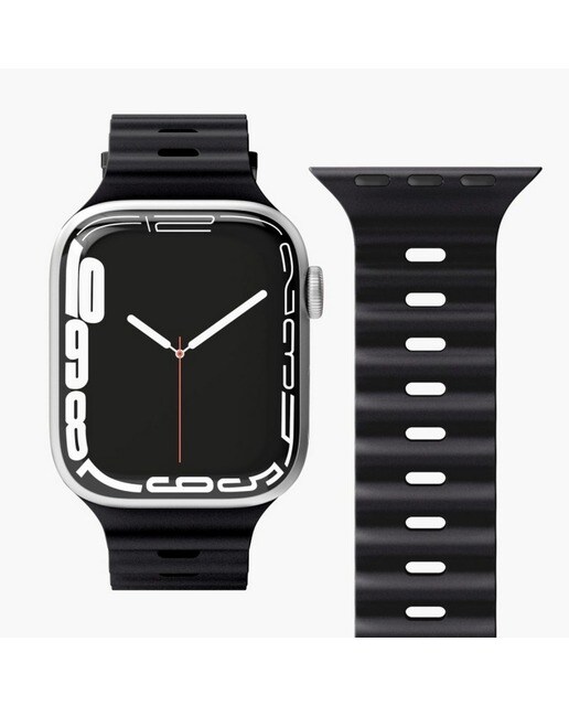 Imagem 0 de Bracelete Vonmaehlen 38-41 mm Silicone - Preto