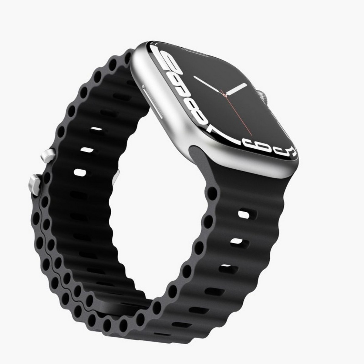 Bracelete Vonmaehlen 38-41 mm Silicone - Preto 3