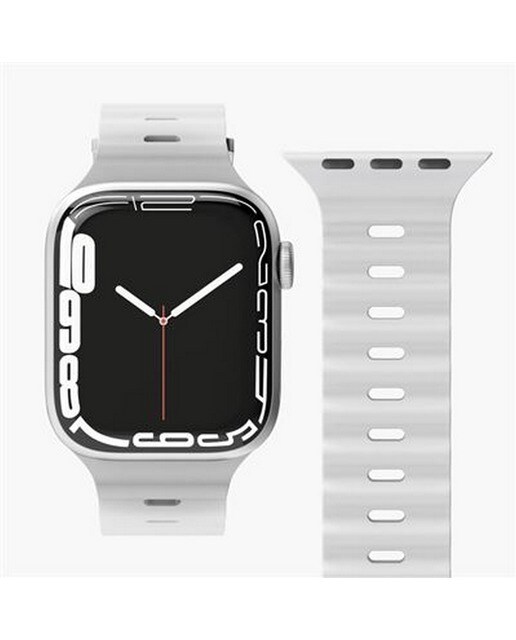 Imagem 0 de Bracelete Vonmaehlen 42-49 mm Silicone - Cinzento