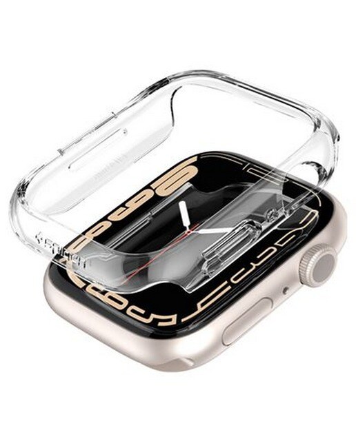 Imagem 0 de Capa Tpu Spigen para Apple Watch 7 41mm - Transparente