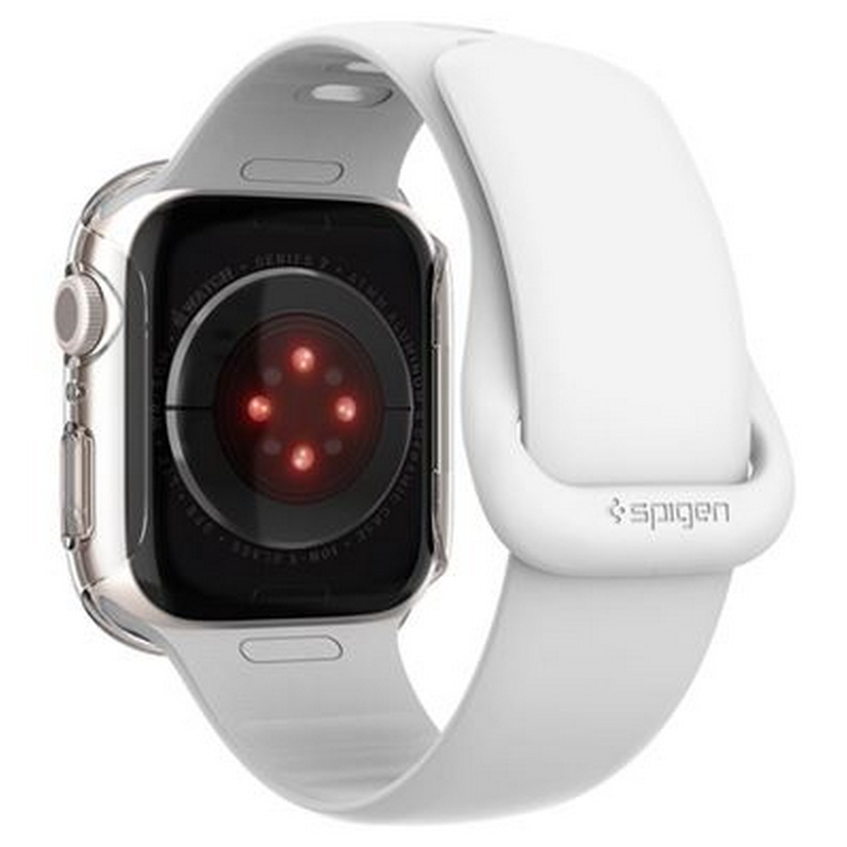 Capa Tpu Spigen para Apple Watch 7 41mm - Transparente 4