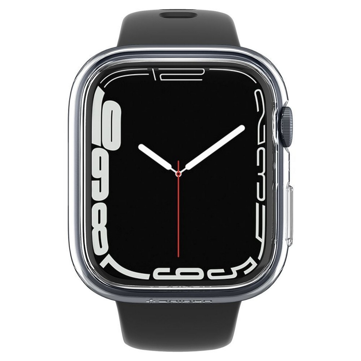 Capa de Proteção Spigen Thin Fit para Apple Watch 7 (45MM) Cristal - Transparente 5