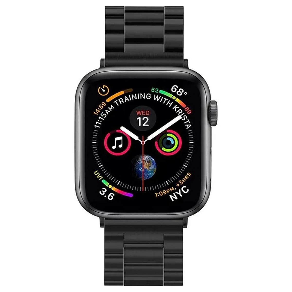 Bracelete Spigen Modern Fit para Apple Watch Ultra 49mm - Preto 2