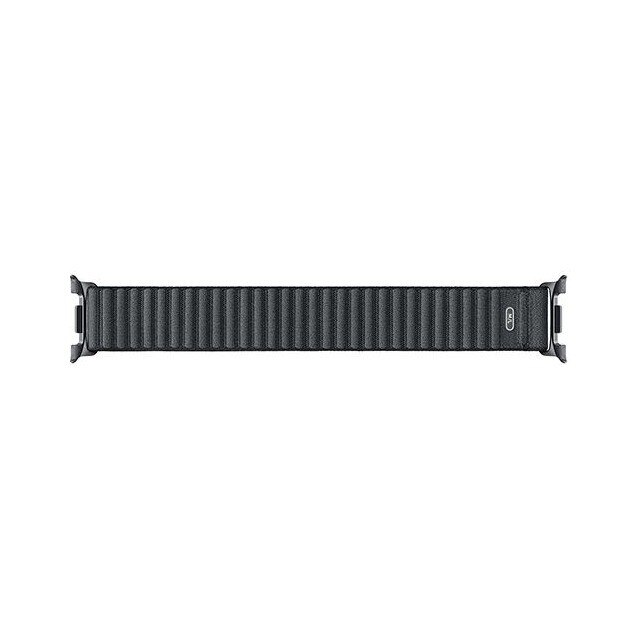 Bracelete de Tecido para Samsung Galaxy Watch8 (M/L) - Cinzento grafite Preto-3