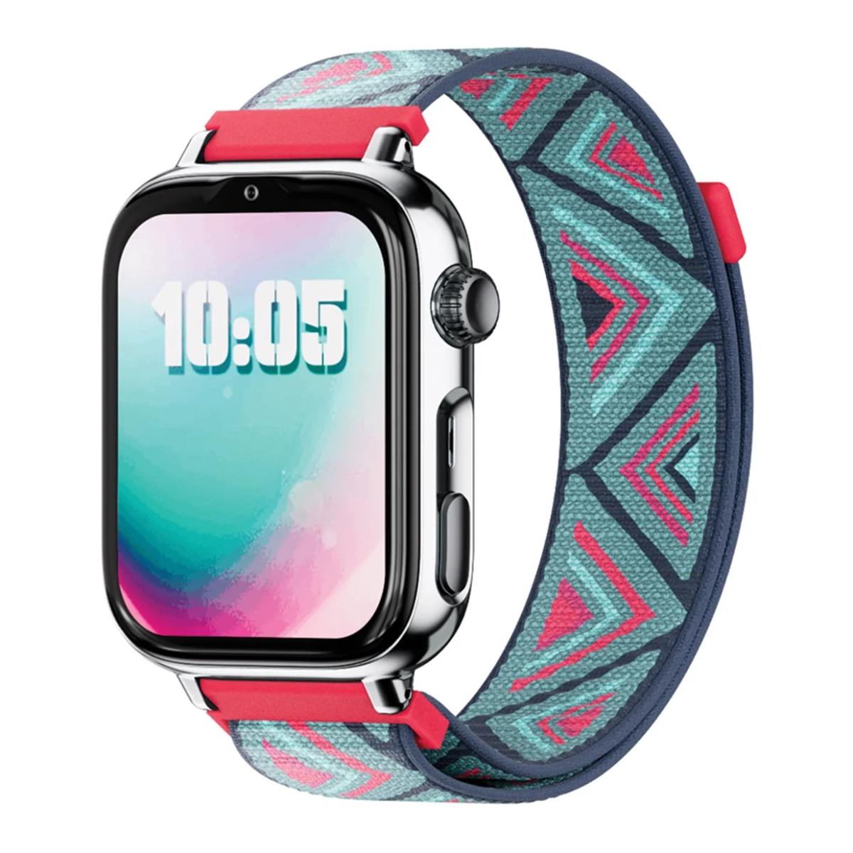 Imagem 0 de Relógio para Crianças SaveWatch Plus 2 Savefamily - Aro Prateado - Bracelete Tecido Tribeca