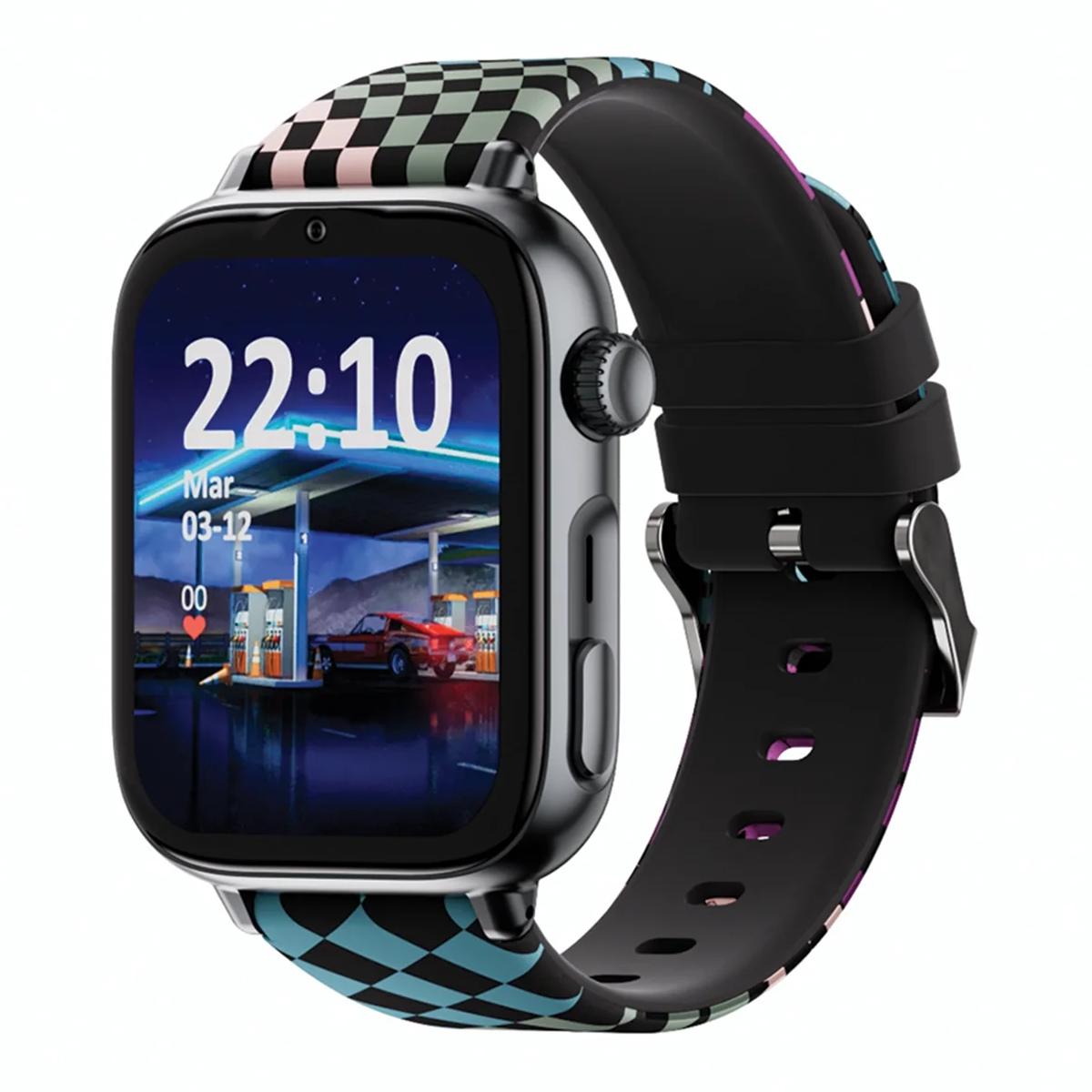 Imagem 0 de Relógio para Crianças SaveWatch Plus 2 Savefamily - Aro Preto - Bracelete Silicone Loop