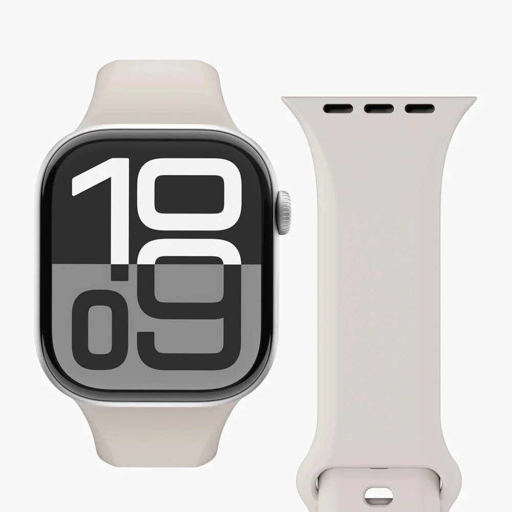 Imagem 0 de Bracelete Vonmaehlen Classic Band 2 para Apple Watch - Creme - 40-42mm