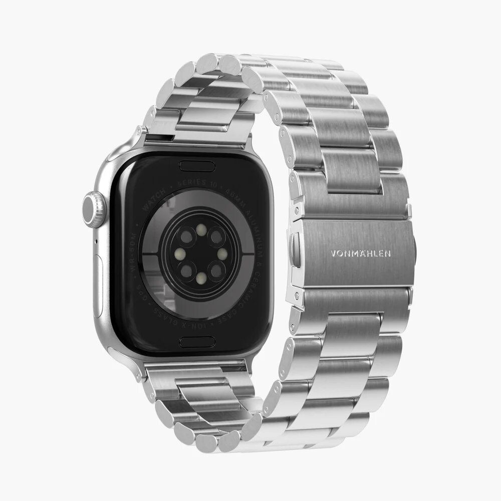 Bracelete Vonmaehlen Link Bracelet 2 para Apple Watch - Silver - 40-42mm Silver-3