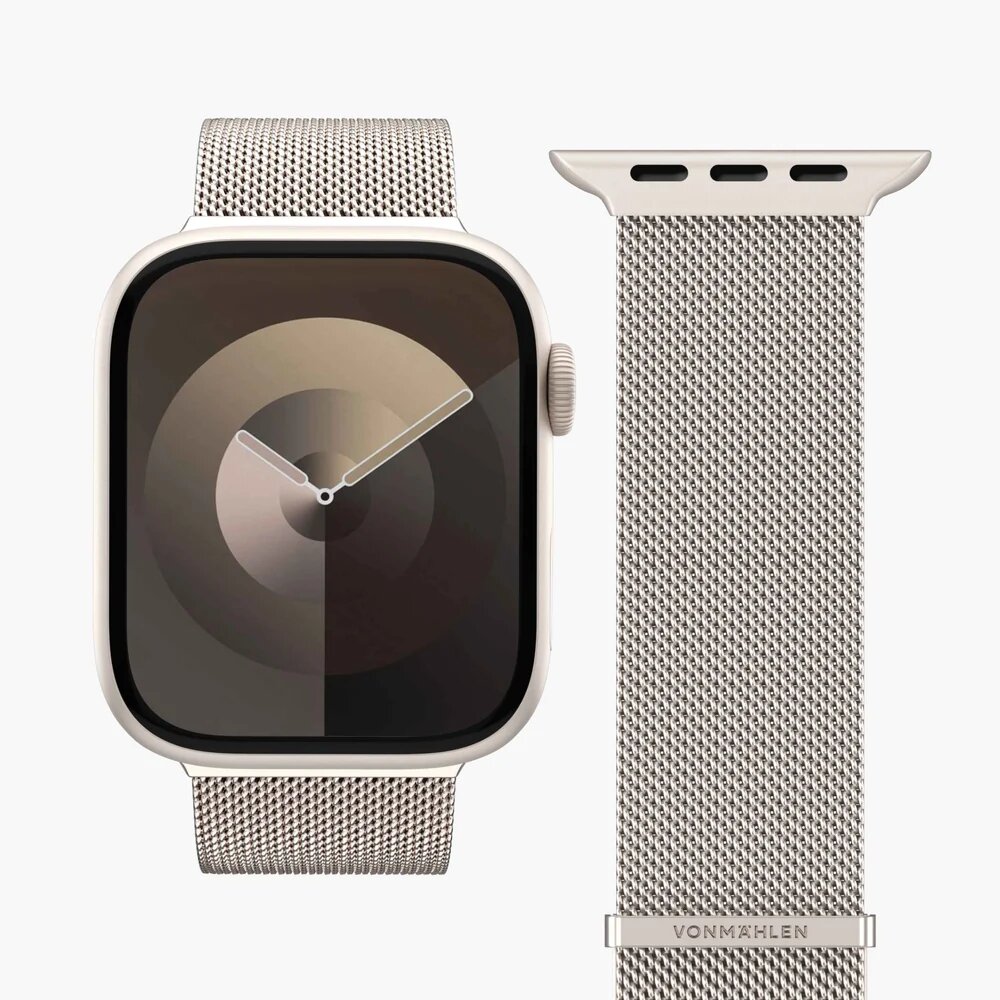 Imagem 0 de Bracelete Vonmaehlen Milanese Loop 2 para Apple Watch - Champagne - 40-42mm