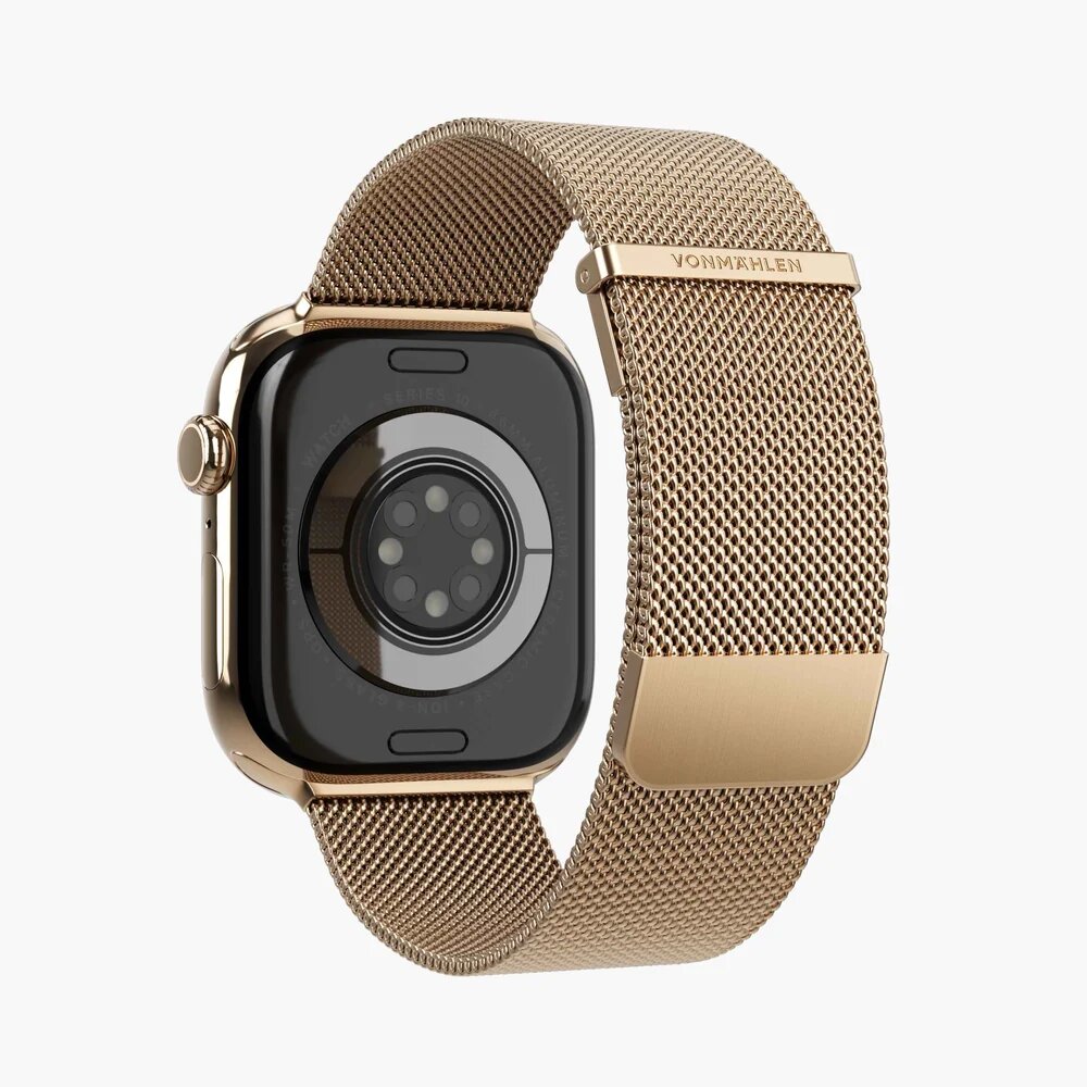 Bracelete Vonmaehlen Milanese Loop 2 para Apple Watch - Sunset Gold - 40-42mm Gold-3