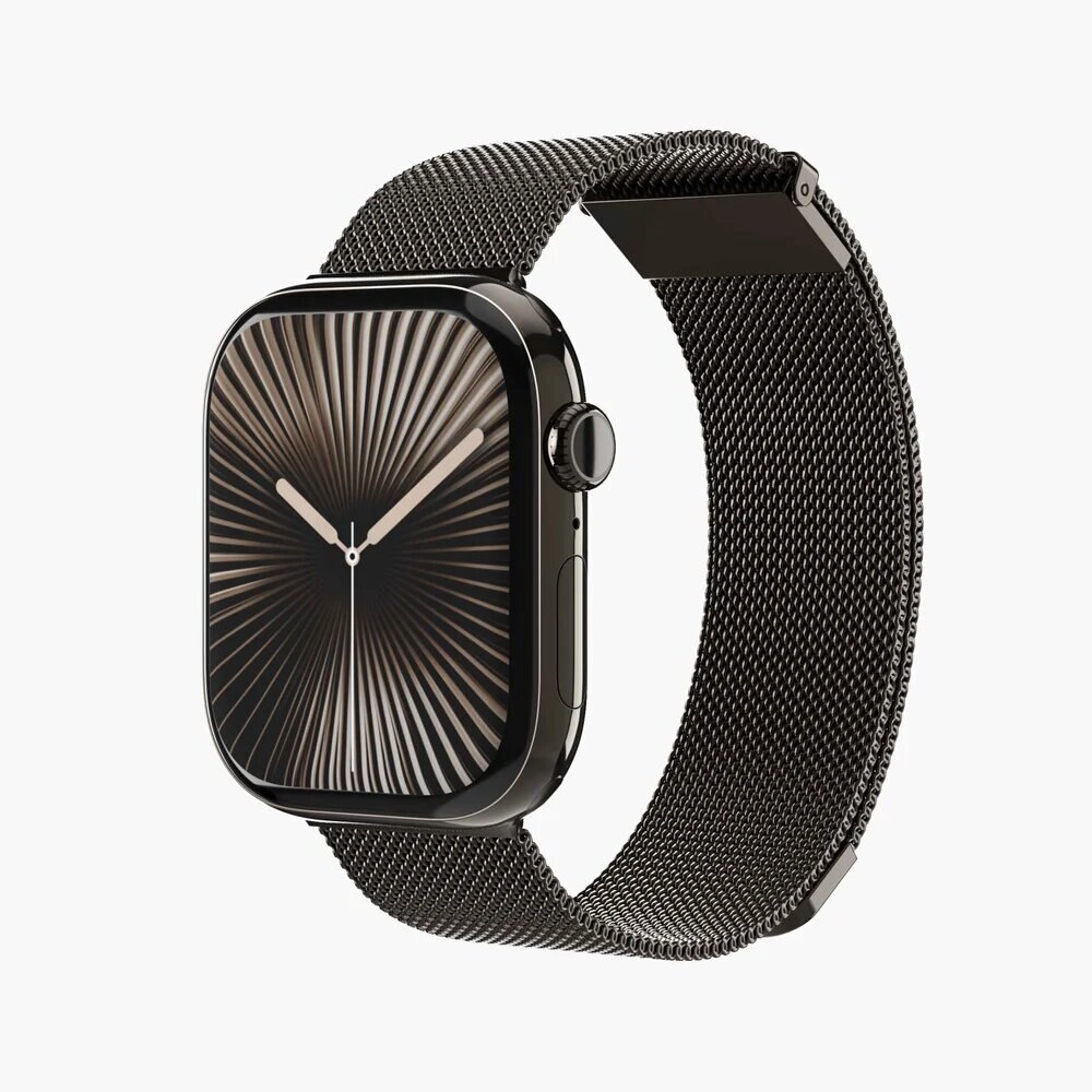 Bracelete Vonmaehlen Milanese Loop 2 para Apple Watch - Granite Gray - 44-49mm Granito-2