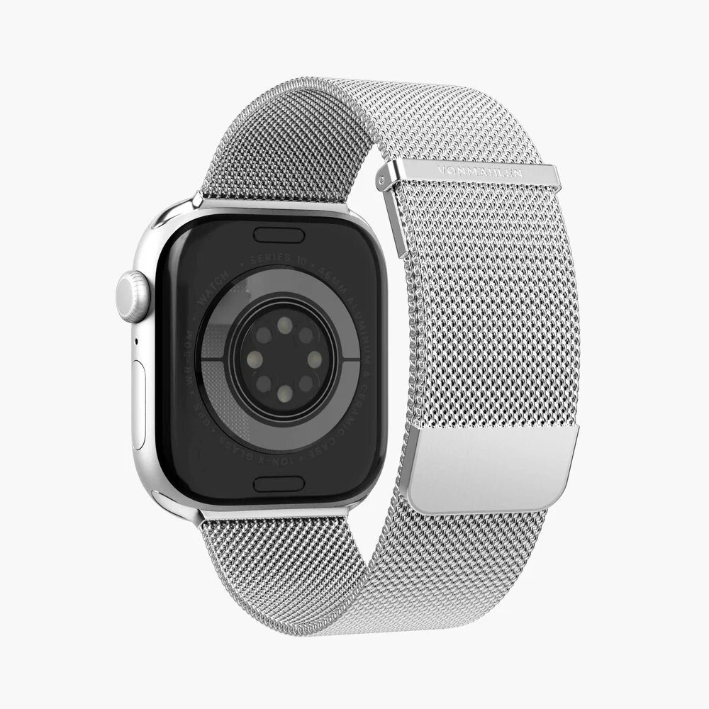 Bracelete Vonmaehlen Milanese Loop 2 para Apple Watch - Silver - 44-49mm Silver-3