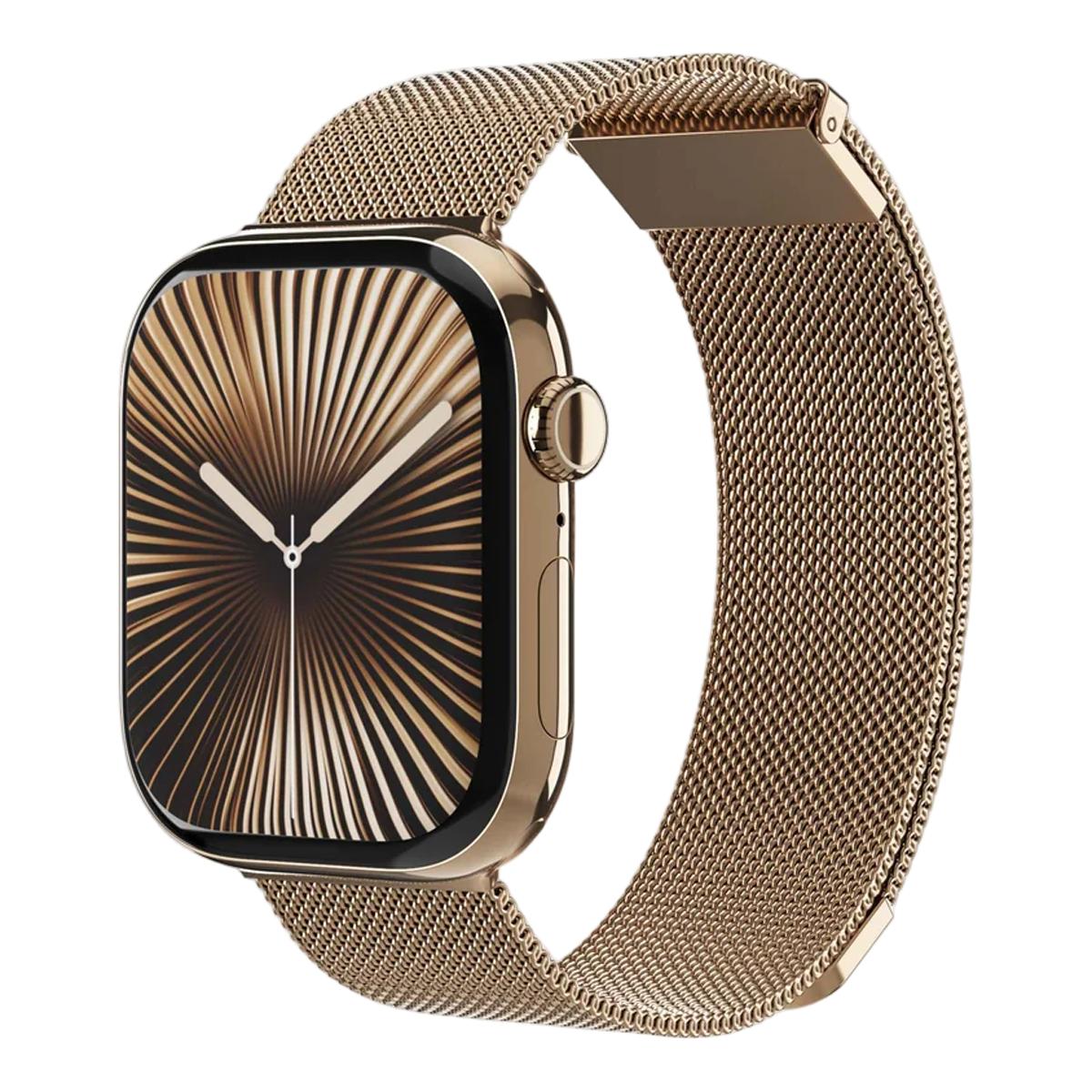 Bracelete Milanese Vonmählen Loop 2 para Apple Watch Sunset Yellow-1