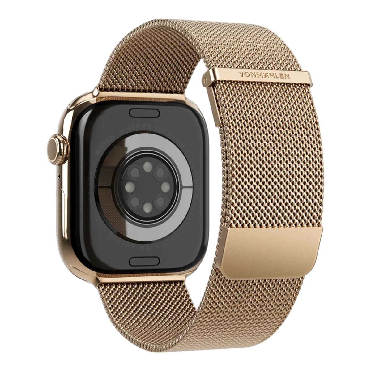 Bracelete Milanese Vonmählen Loop 2 para Apple Watch Sunset Yellow-3
