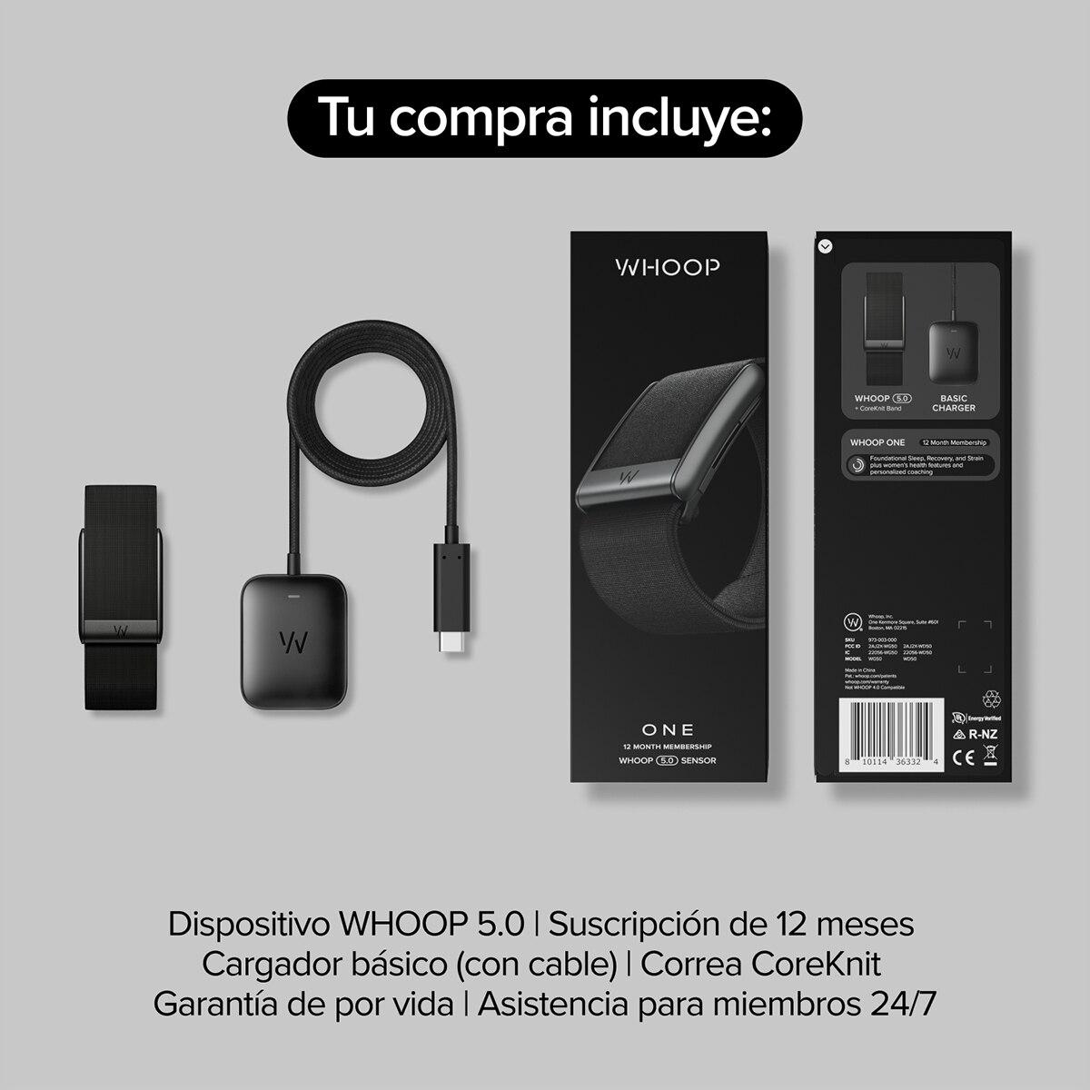 Pulseira de Atividade WHOOP ONE 5.0 Preto-3