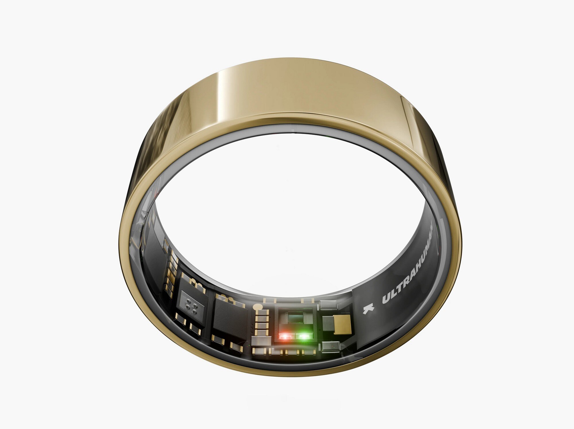 Anel Inteligente Ultrahuman Ring AIR Tamanho 14 Smart Ring - Bionic Gold Dourado-4
