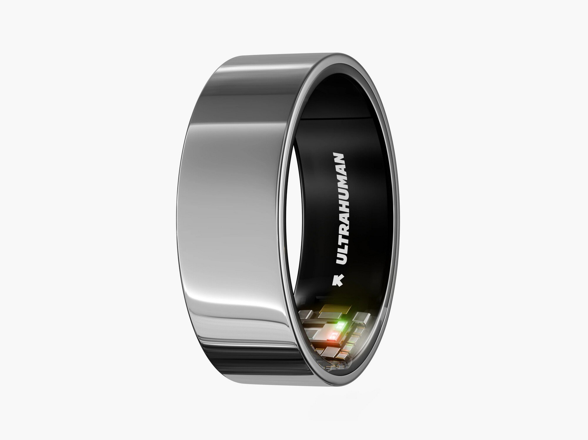 Anel Inteligente Ultrahuman Ring AIR Tamanho 13 Smart Ring - Space Silver Silver-3