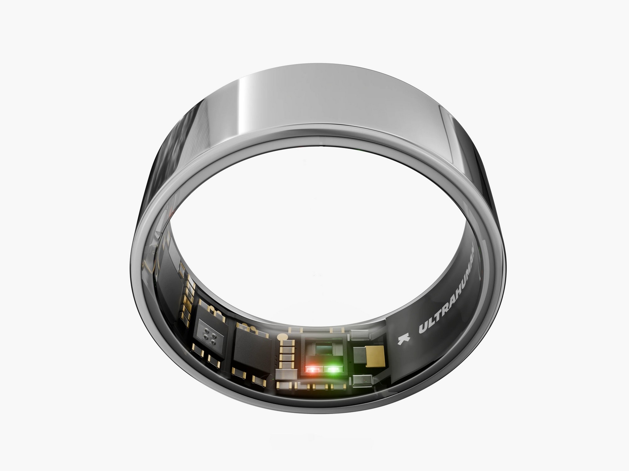 Anel Inteligente Ultrahuman Ring AIR Tamanho 13 Smart Ring - Space Silver Silver-4