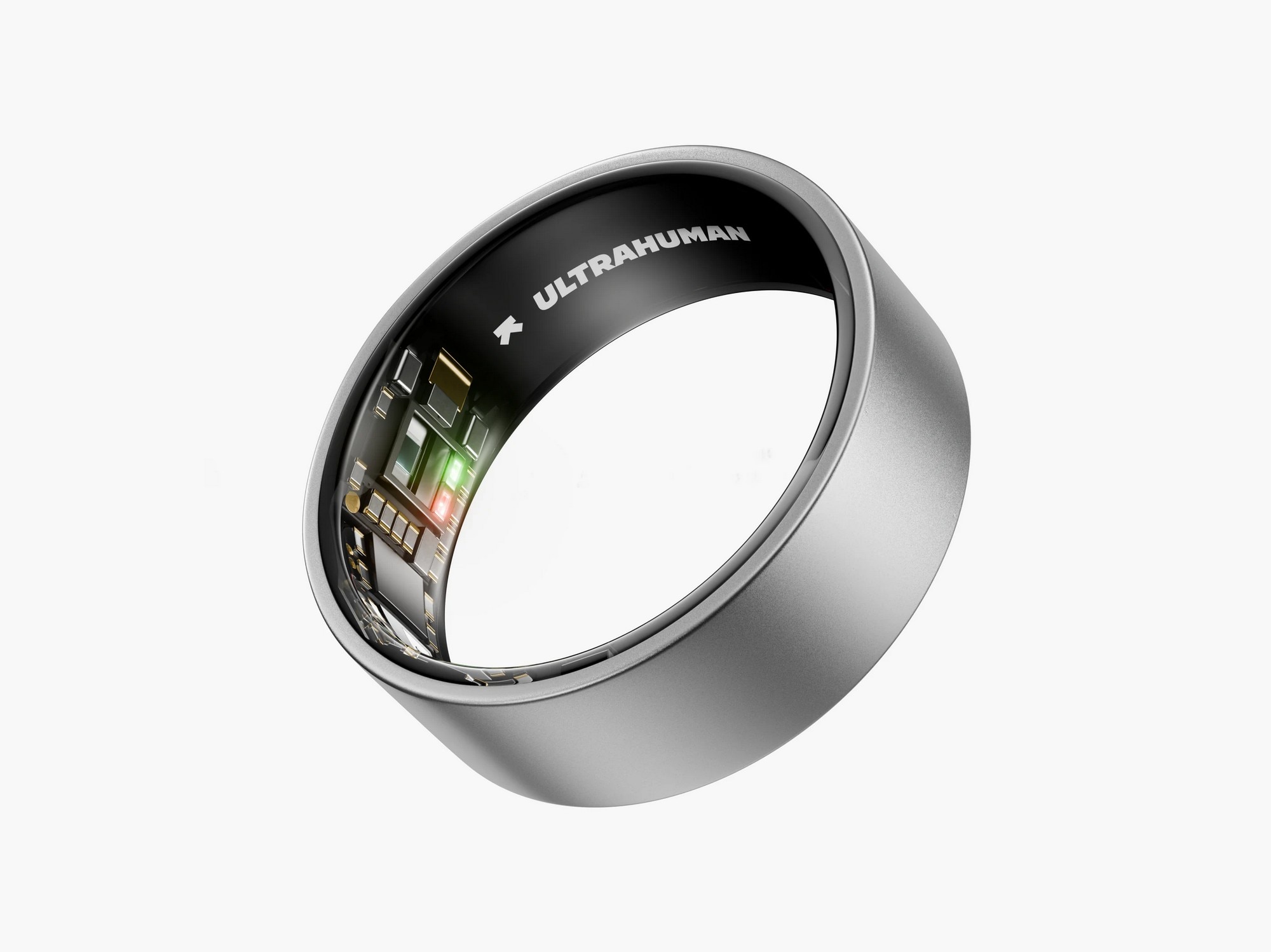 Imagem 0 de Anel Inteligente  Ultrahuman Ring AIR Tamanho 14 Smart Ring - Raw Titanium