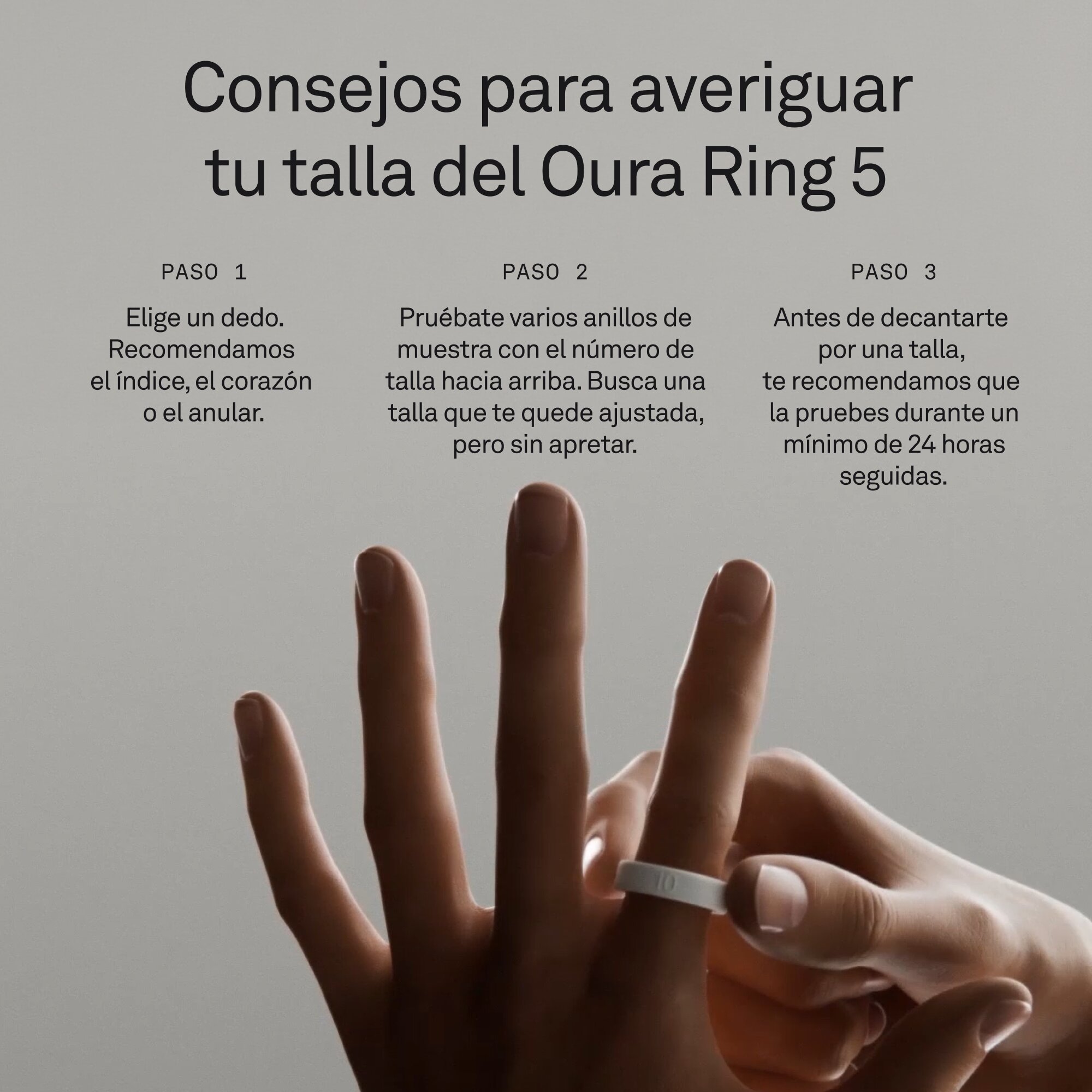 Kit Sizing Oura Ring 5 3