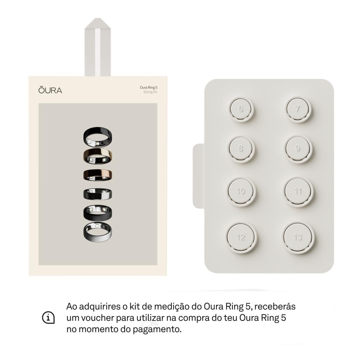 Kit Sizing Oura Ring 5 5