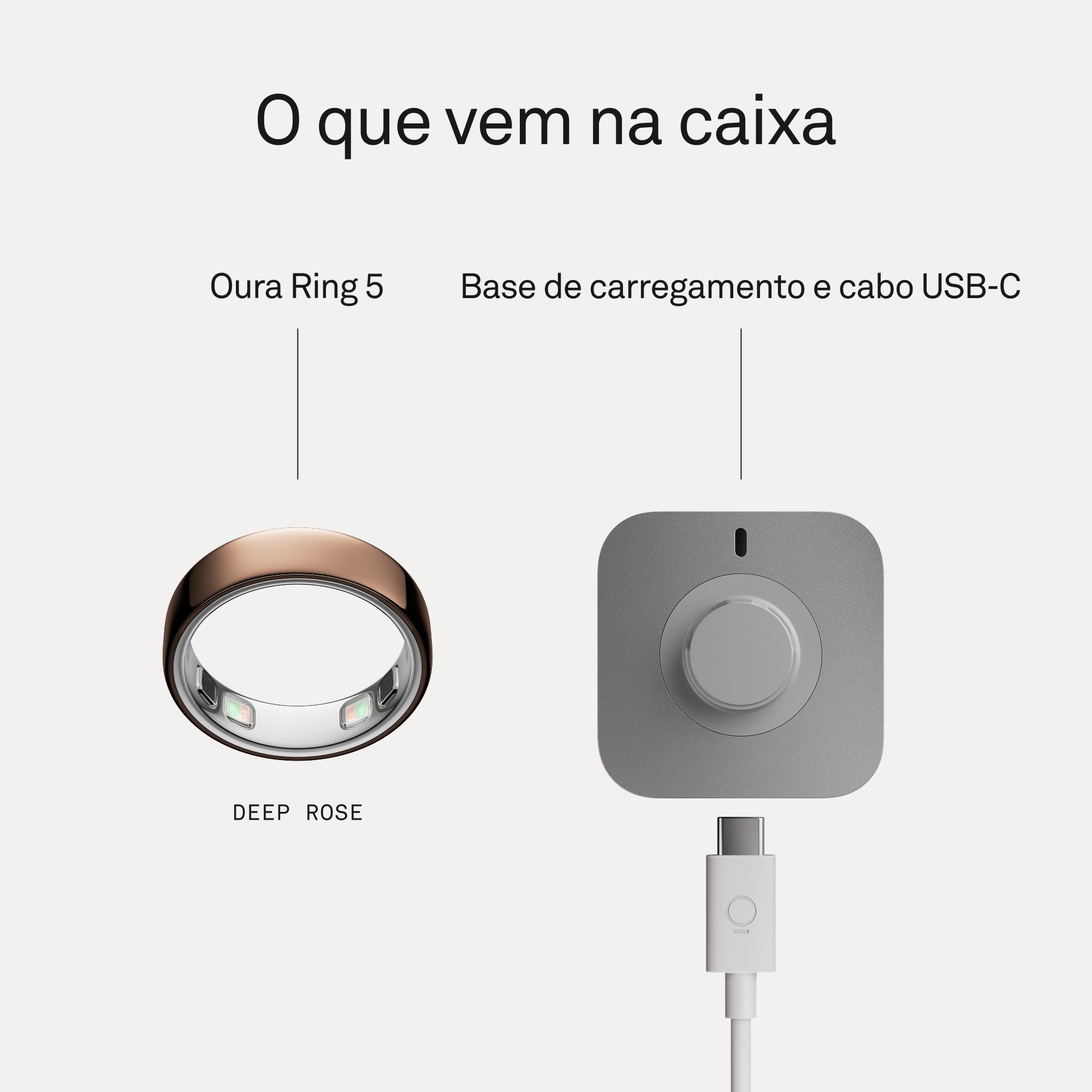 Anel Inteligente Oura Ring 5 Rosa-escuro-9