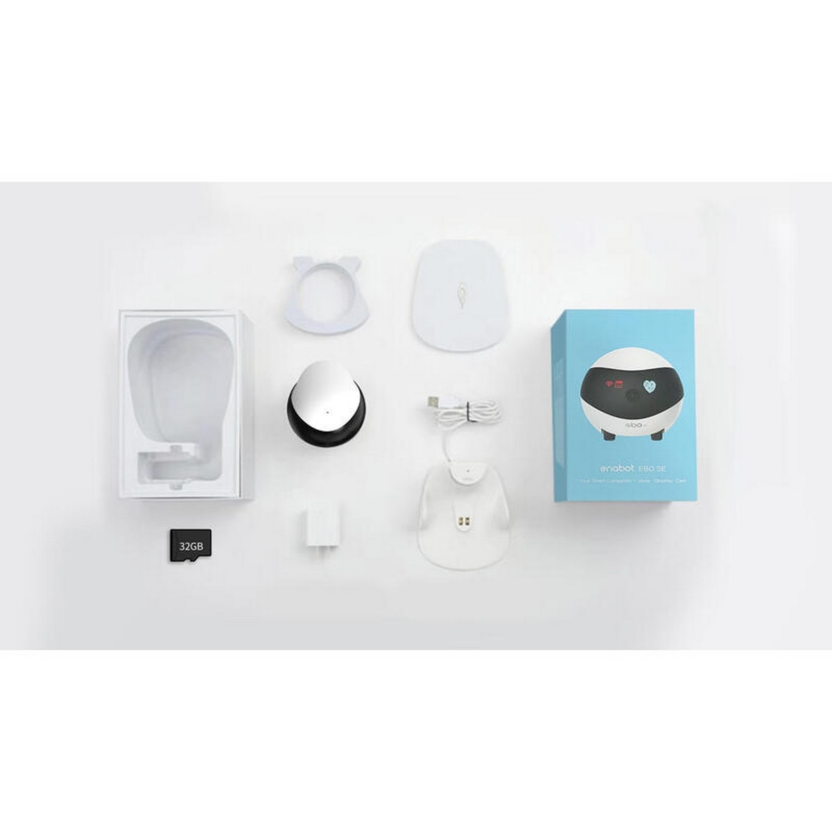 Robot de Companhia Enabot EBO SE 32GB - Branco 6
