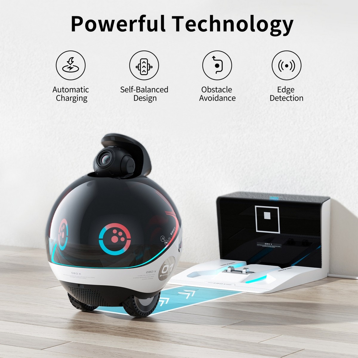 Robot de Companhia Enabot EBO X 64GB - Branco 5