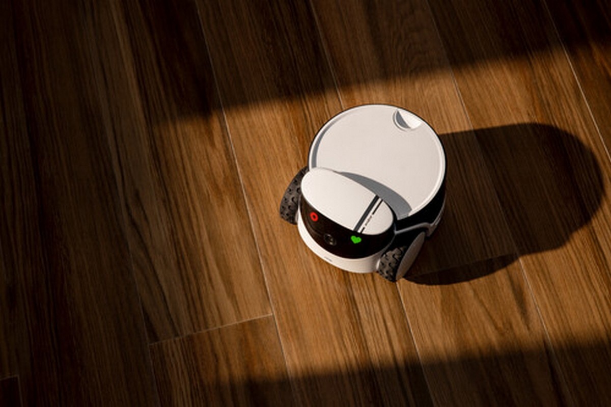 Robot de Companhia Enabot Rola Petpal 32GB - Branco 8
