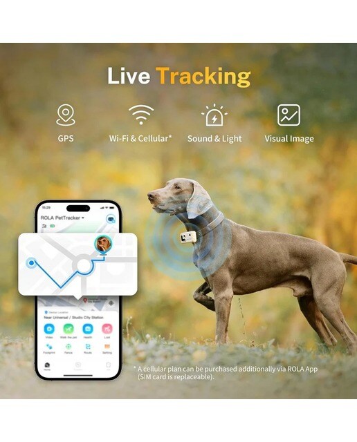 Imagem 0 de Localizador Enabot Rola PetTracker 32GB