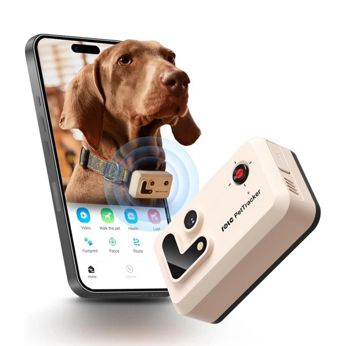 Localizador Enabot Rola PetTracker 32GB 4