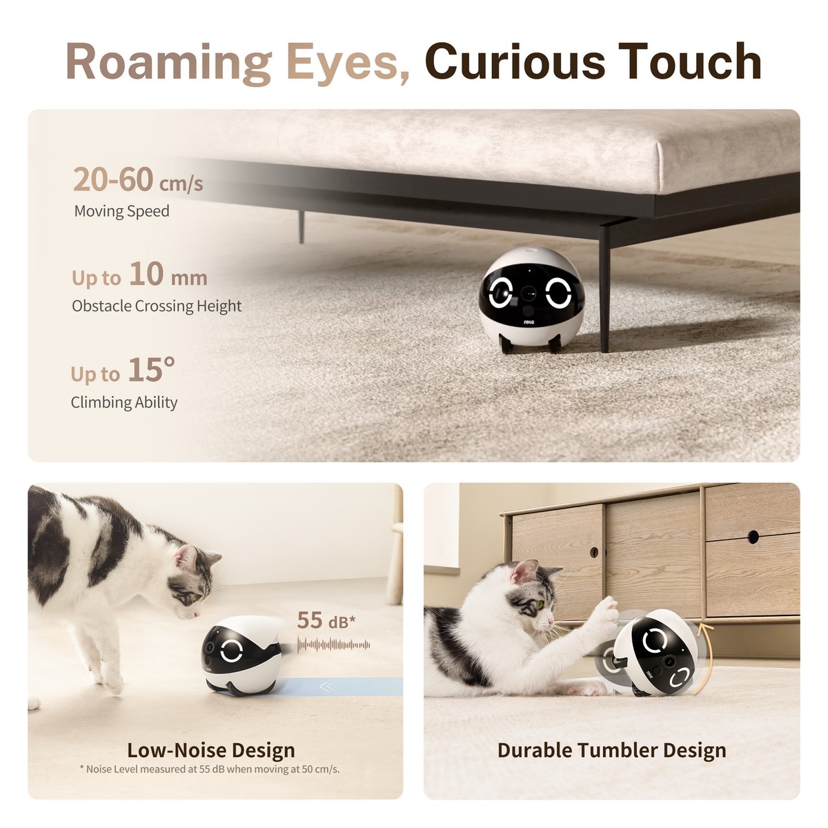 Robot de Companhia Enabot Rola Mini 3