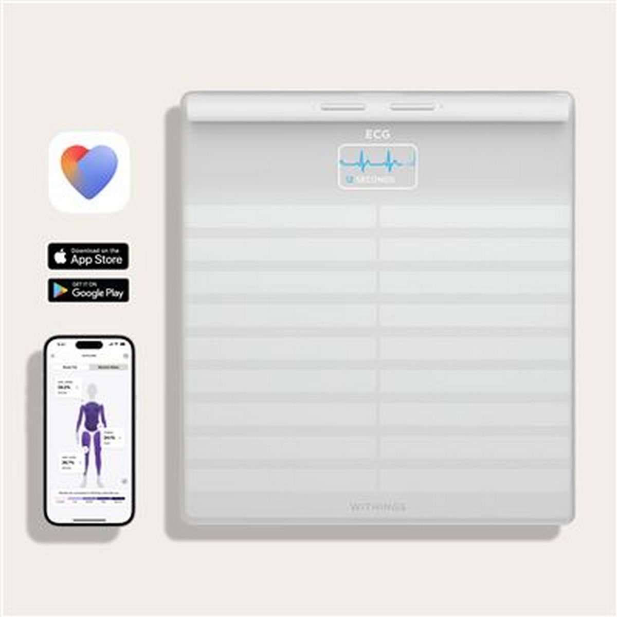 Balança Withings Body Scan - Branco 4