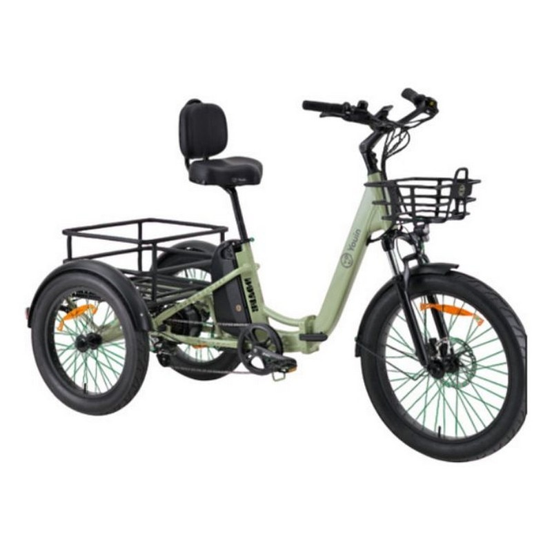 Imagem 0 de Triciclo Elétrico Youin BK6000 Dover Cargo 20" 250W - Verde