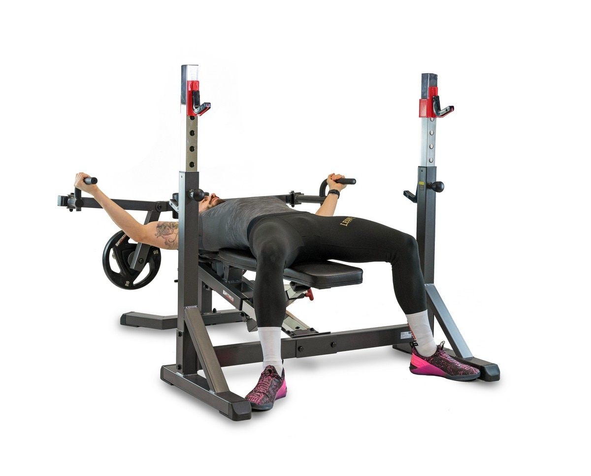 Banco Ajustável de Musculação Olympic Rack 9
