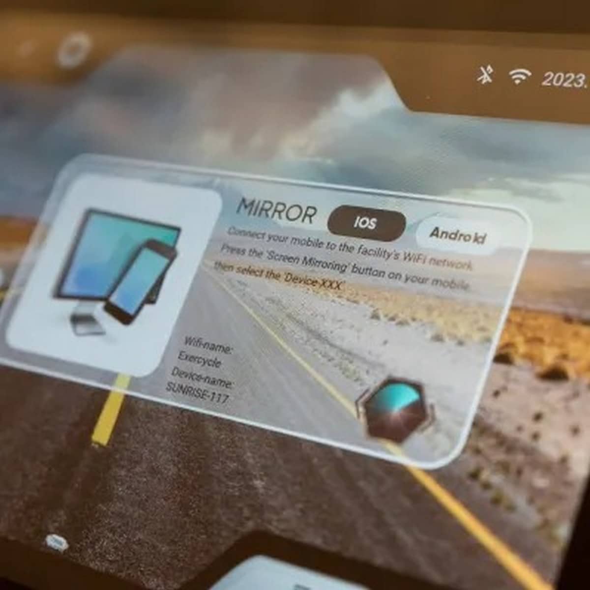 Bicicleta Elíptica Crystal 2.0 Multimedia 4