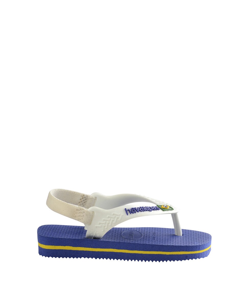 Chinelos Baby Brasil Logo II Azul-marinho-2