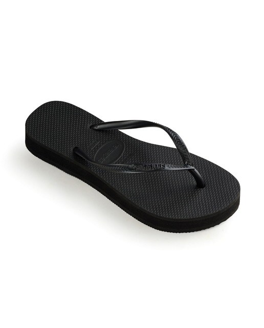 Chinelos Slim Flatform Preto-1