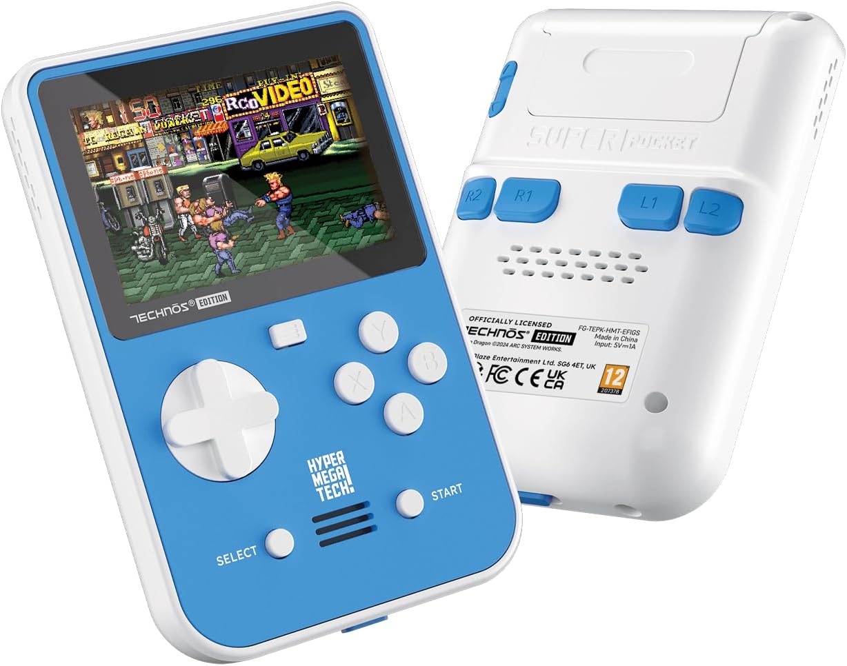 Consola Portátil Retro - Evercade Super Pocket: Technos Edition 2
