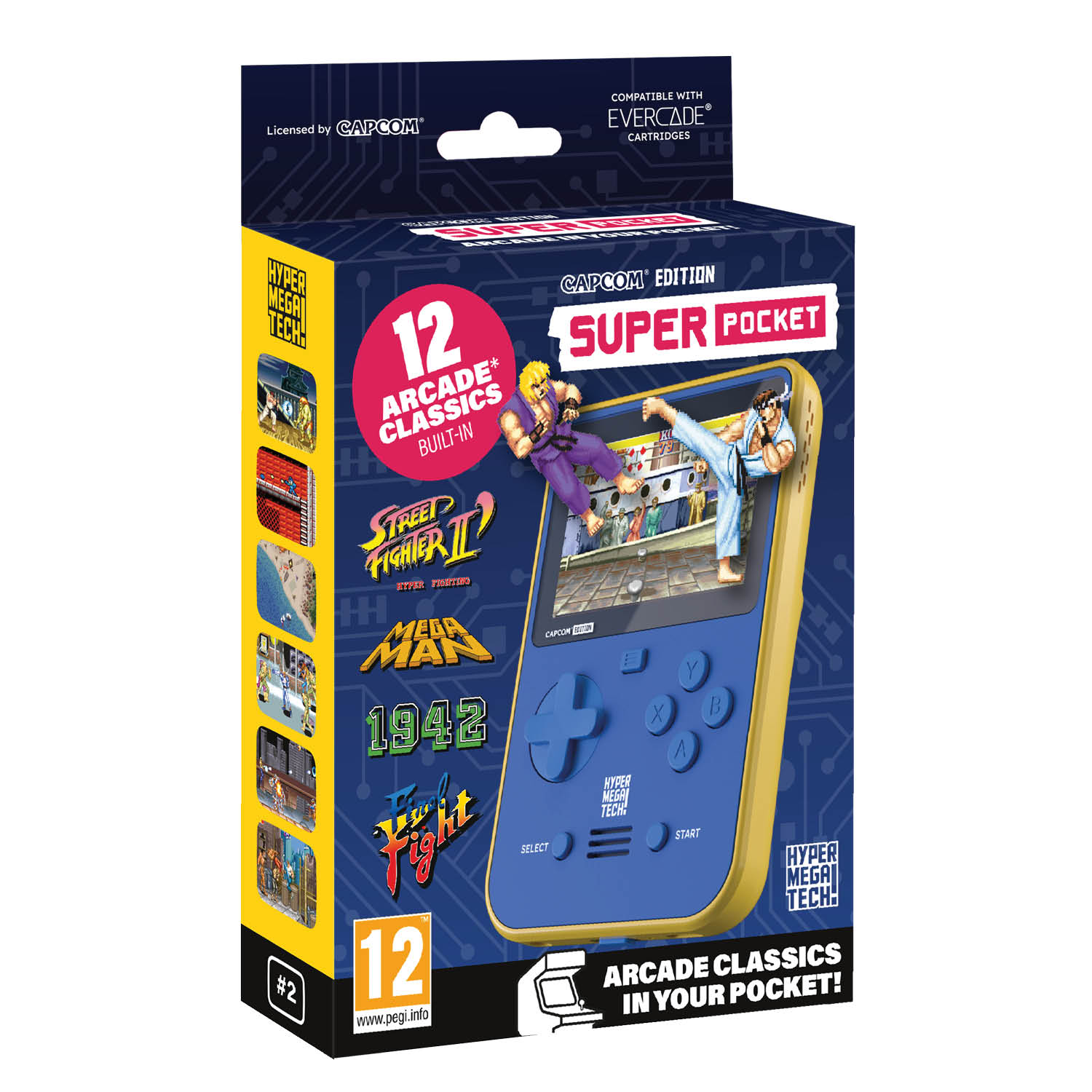 Consola Portátil Retro - Evercade Super Pocket: Capcom Edition 2
