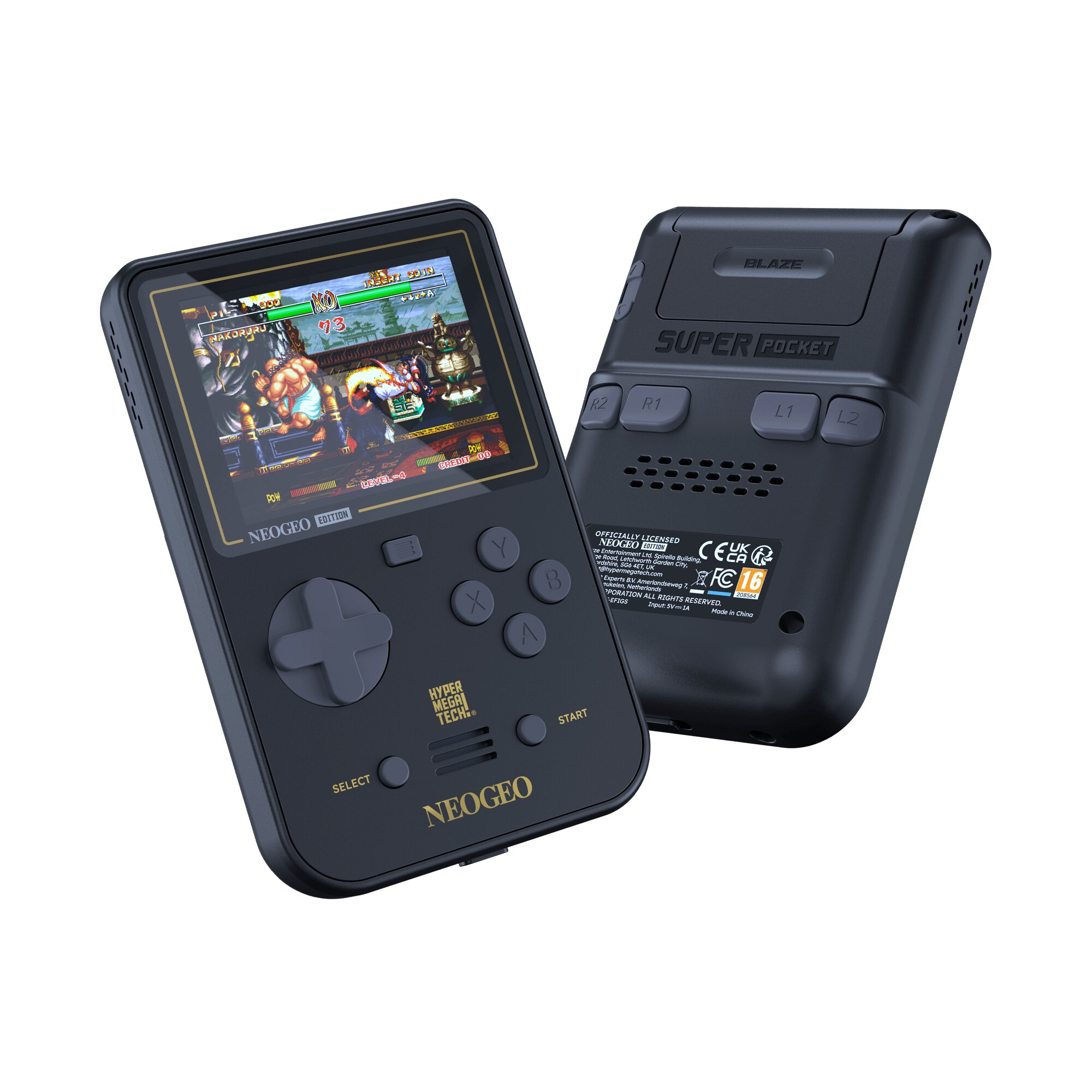 Bundle Pack Inicial Evercade ENEOGEO Super Pocket com Cartuchos 2