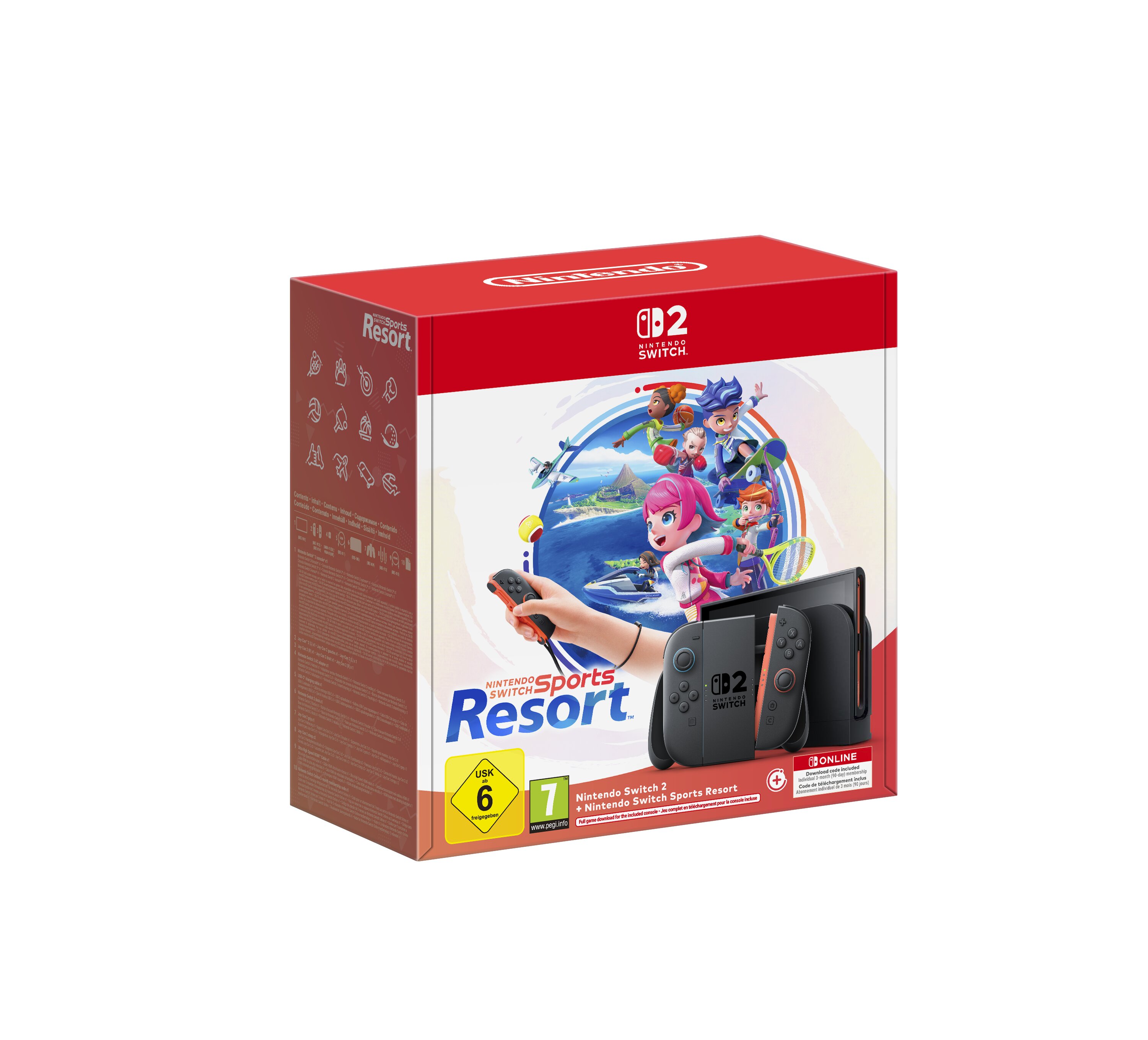 Imagem 0 de Nintendo Switch 2 + Nintendo Switch Sports Resort + 3 Meses Nintendo Switch Online
