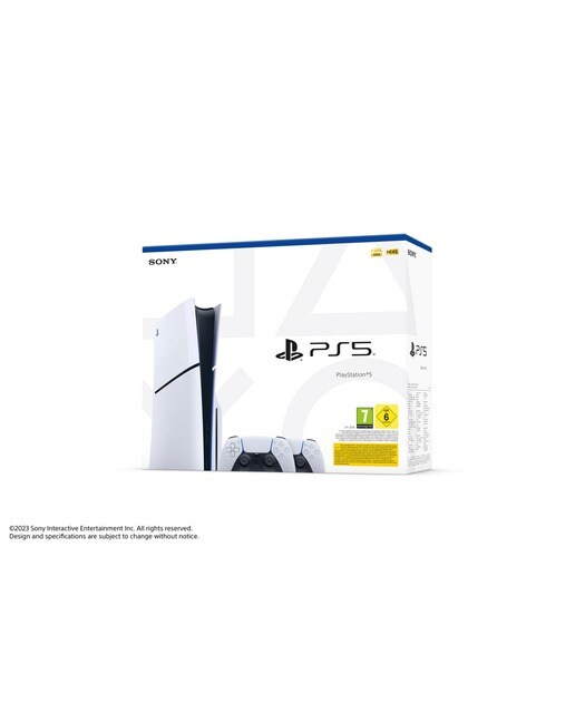 Pack PlayStation 5 + 2 Comandos Sem Fios DualSense 1