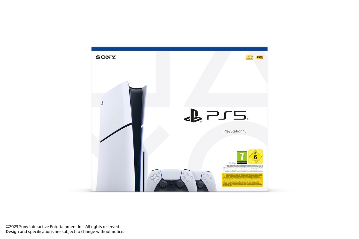 Pack PlayStation 5 + 2 Comandos Sem Fios DualSense 2