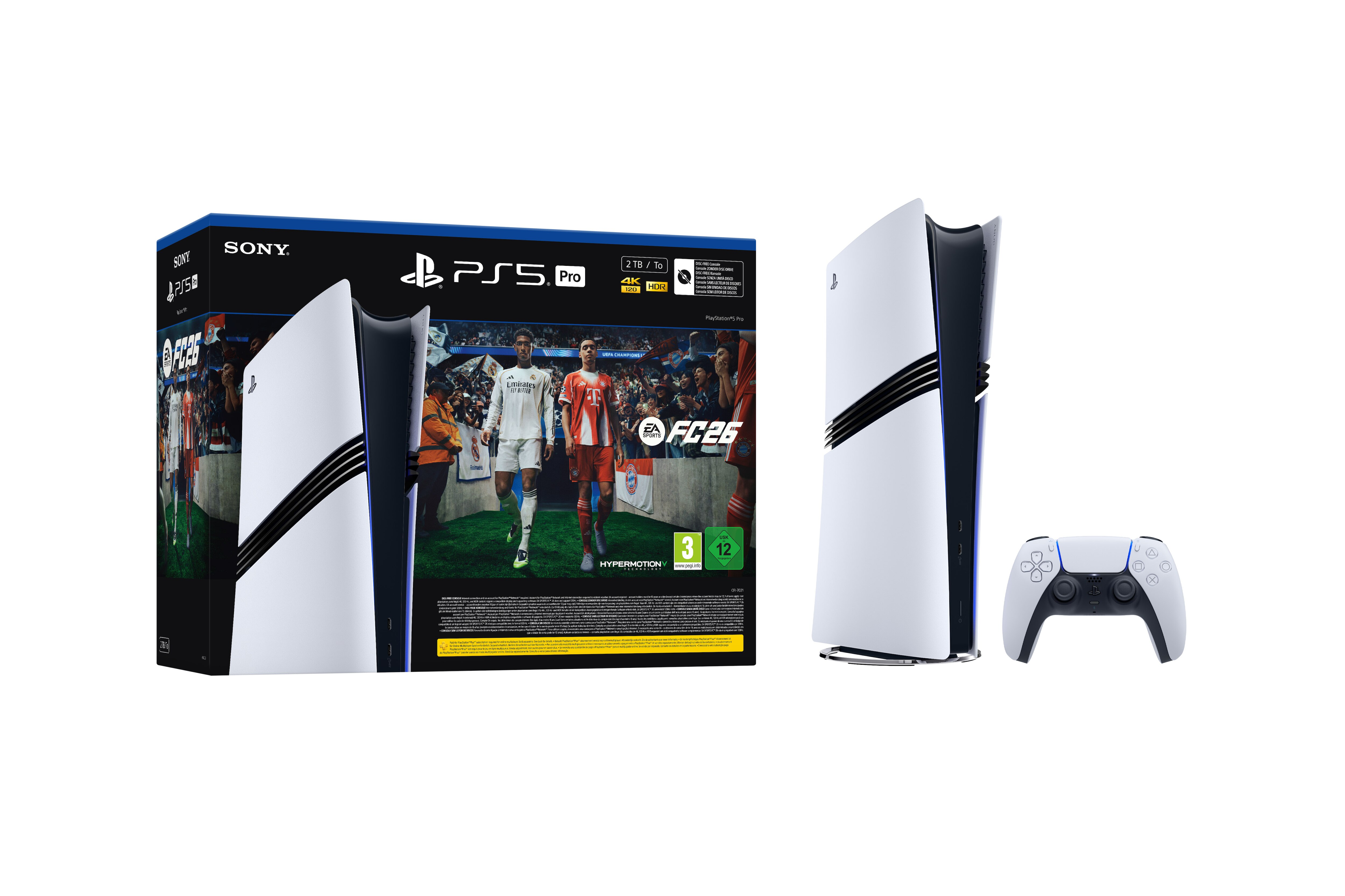 Bundle PlayStation®5 Pro de 2 TB – EA SPORTS FC™ 26 1