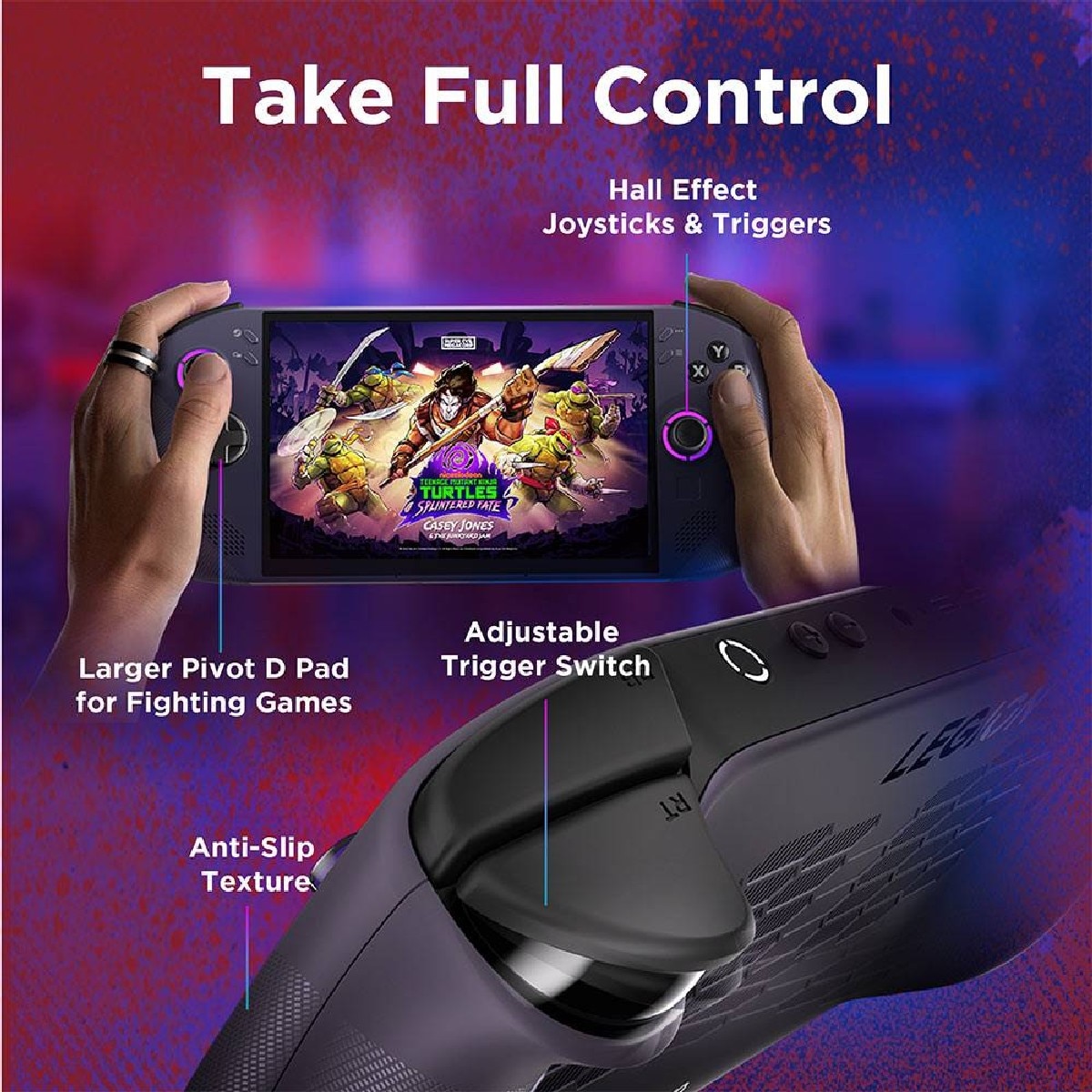 Consola Portátil Lenovo Legion Go S 8.0" Ryzen Z1 Extreme 16GB/1TB SteamOS Nebula Violet 7