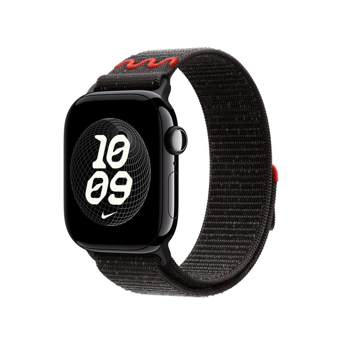 Bracelete Apple Loop Nike Sport de 42 mm - Preto Midnight Preto Noite-2