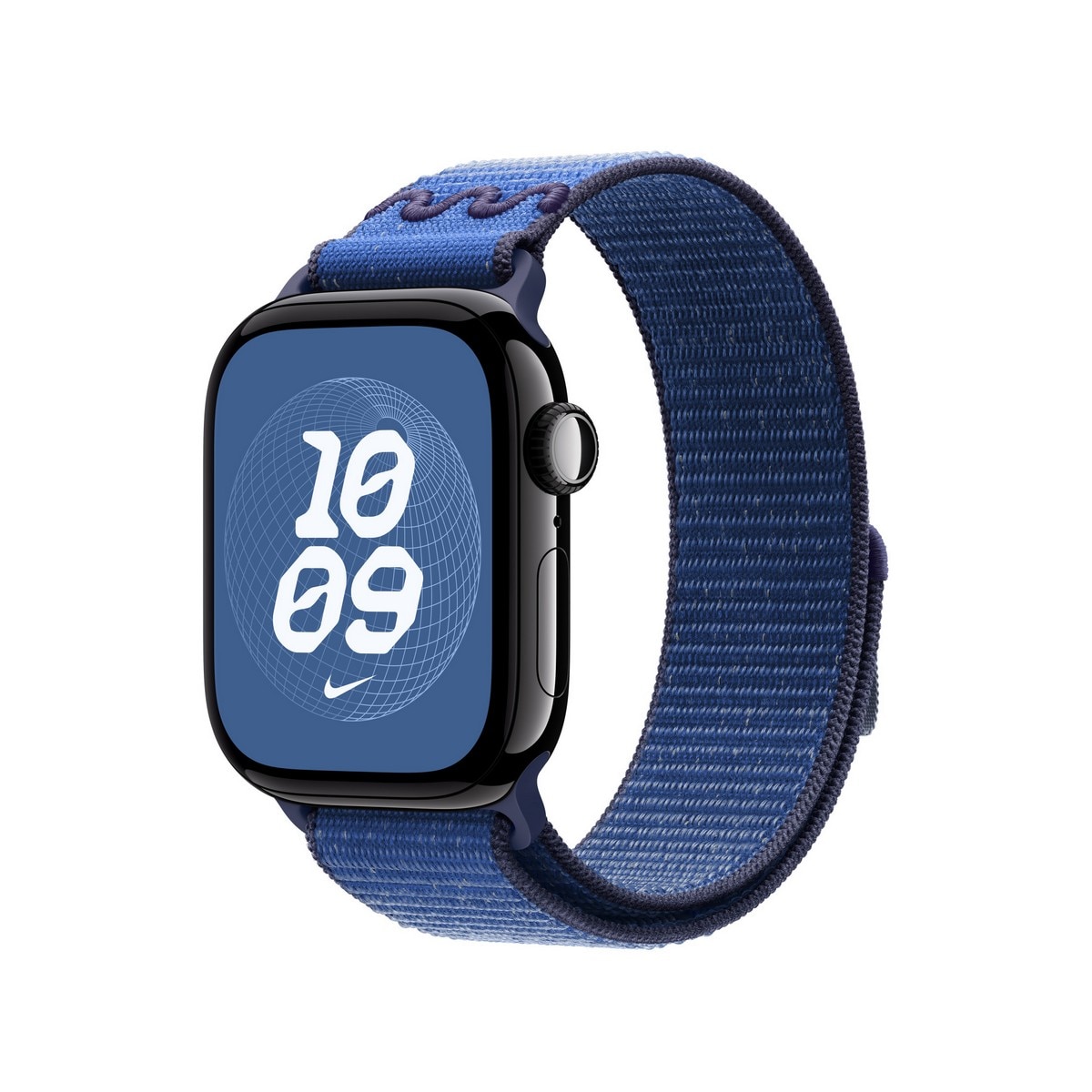 Bracelete Apple Loop Nike Sport de 42 mm - Blue Ribbon Azul Cetim-2
